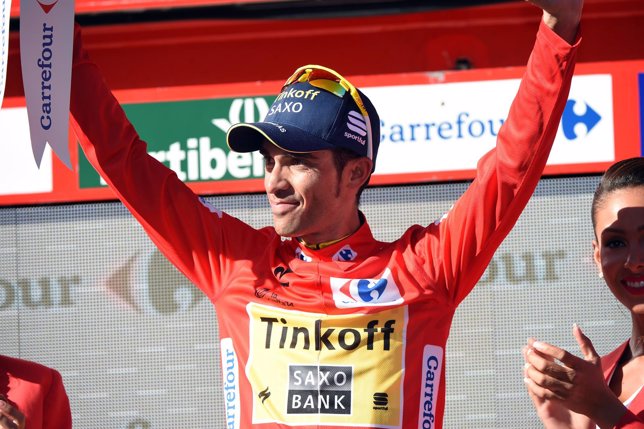 Alberto Contador en La Vuelta
