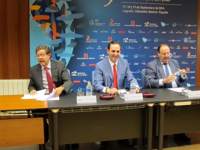 José Luis Fernández (izda), José Rolando Álvarez y Pablo Pombo.