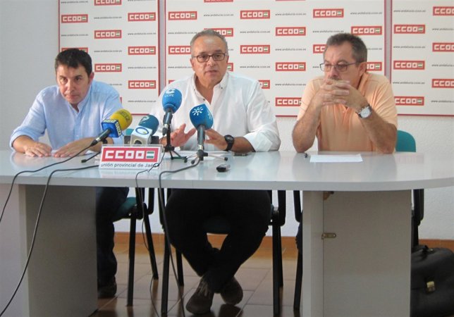 Mariano Chinchilla, José Moral y A ntonio Perianes