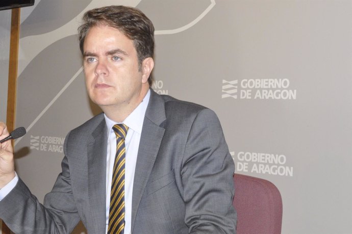 El consejero de Presidencia de Aragón, Roberto Bermúdez de Castro. 
