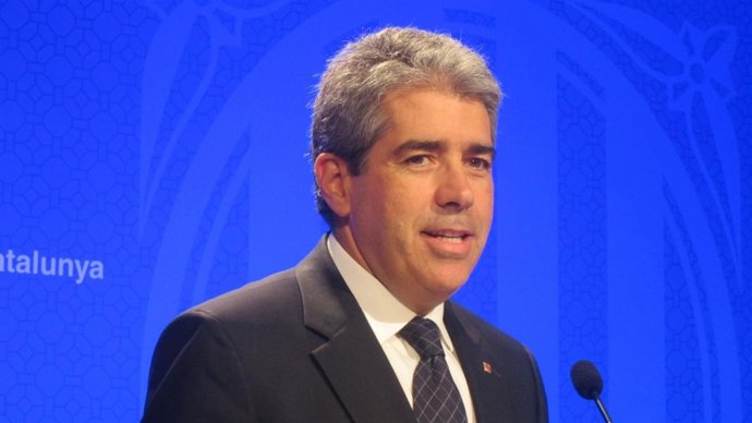 El portavoz del Govern, Francesc Homs, en rueda de prensa