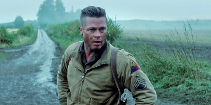  Brad Pitt En Corazones De Acero (Fury)