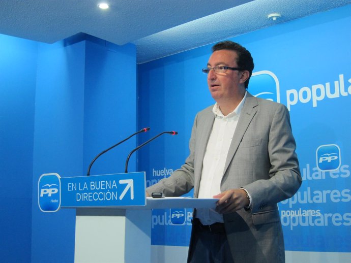 Manuel Andrés González, presidente provincial del PP de Huelva. 