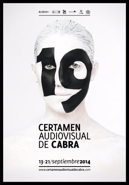 Cartel del Certamen Audiovisual de Cabra 2014