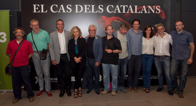Presentación del documental 'El cas dels catalans'