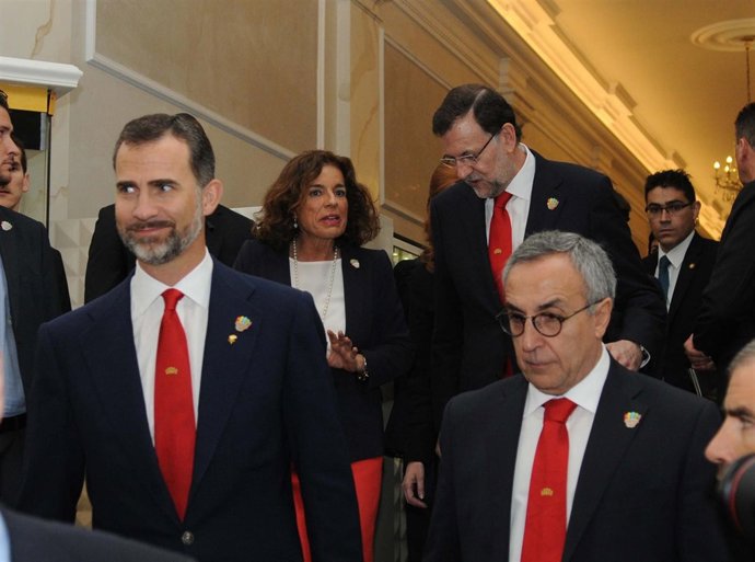 El Príncipe, Botella, Rajoy y Blanco          