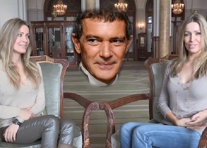 Las gemelas de Antonio Banderas 