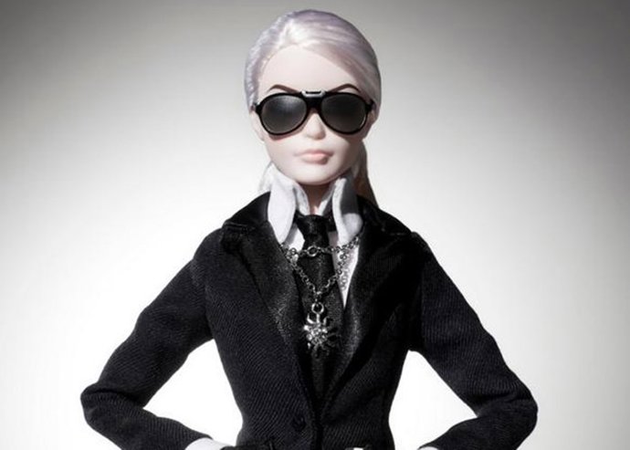 Nace la exclusiva y extravagante Barbie Lagerfeld 