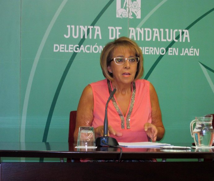 La delegada del Gobierno andaluz en Jaén, Purificación Gálvez.