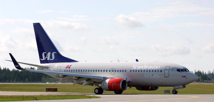 Avión de SAS