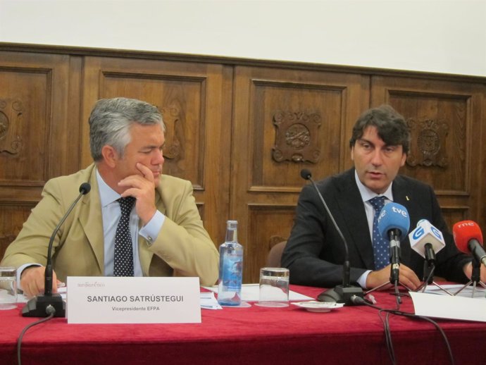 Santiago Satrústegui y Dositeo Amoedo presentan el congreso de EFPA en Santiago