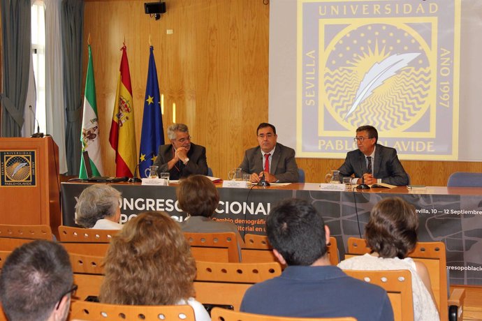 Inauguración del XVI Congreso de Población en la UPO