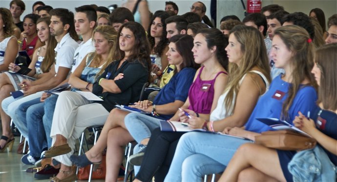 Participantes del encuentro 'Especialízate' de la Universidad Loyola Andalucía