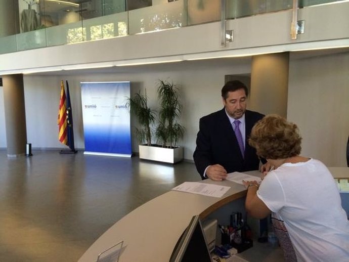 Josep Ma Pelegrí presenta candidatura para presidir el Consell Nacional de UDC