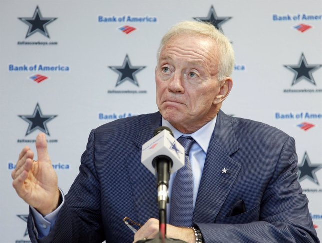 Demandan a Jerry Jones, propietario de los 'Cowboys' de Dallas