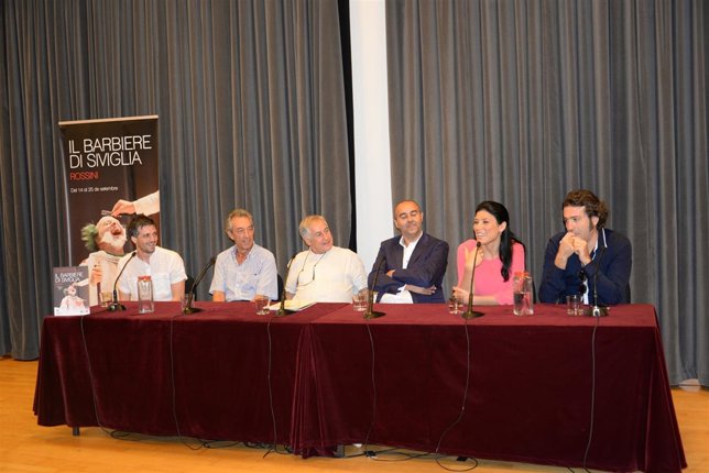 Presentación de 'Il barbiere de Siviglia'