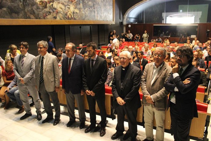 Celebración institucional de la Diada 2014 en Girona