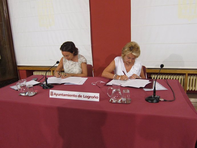 Gamarra y López firman el convenio