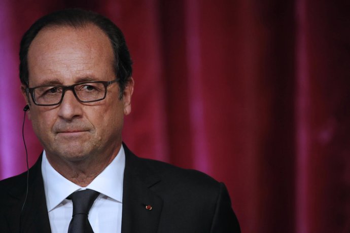 François Hollande, presidente de Francia