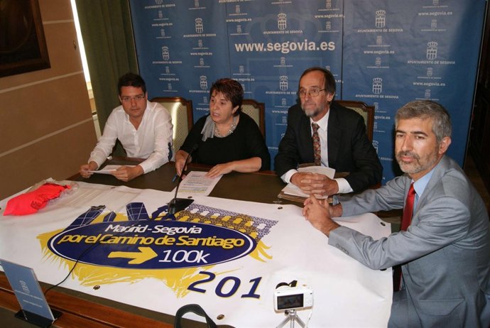 Presentación de la carrera Madrid-Segovia. 