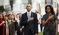 EEUU.- Obama recuerda en el aniversario del 11-S que "EEUU sigue adelante porque no cede ante el miedo"