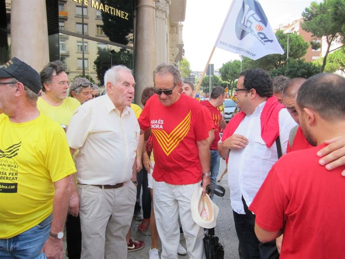 Ernest Maragall (NECat) y Joan Ignasi Elena (Avancem)