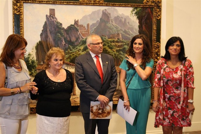 Inauguración de la exposición de Alfonso Parras en el Museo de Jaén