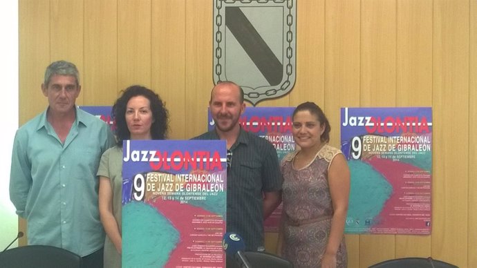 Presentación del festival 'Jazzolontia' de Gibraleón (Huelva).