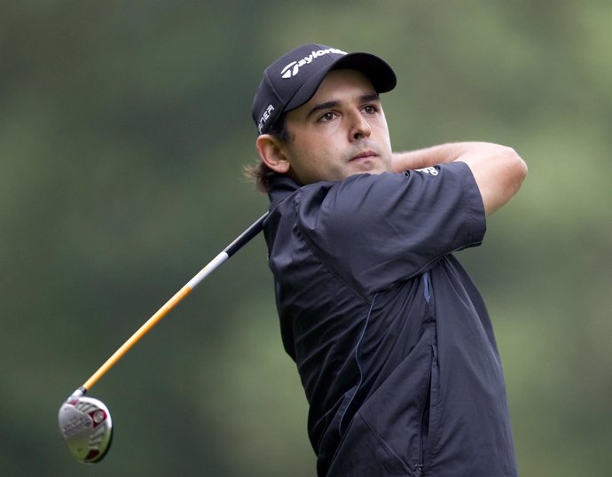 El golfista paraguayo Fabrizio Zanotti