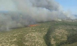 Incendio declarado en Jávea