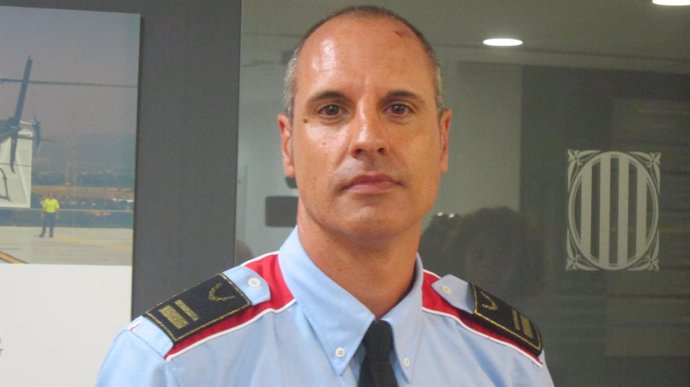 El portavoz de los Mossos d'Esquadra Xavier Porcuna