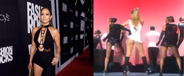 Jenniffer Lopez presenta 'Booty' en el Fashion Rocks