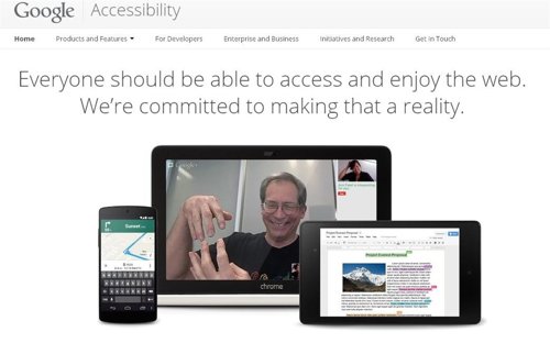 Google Accessibility 