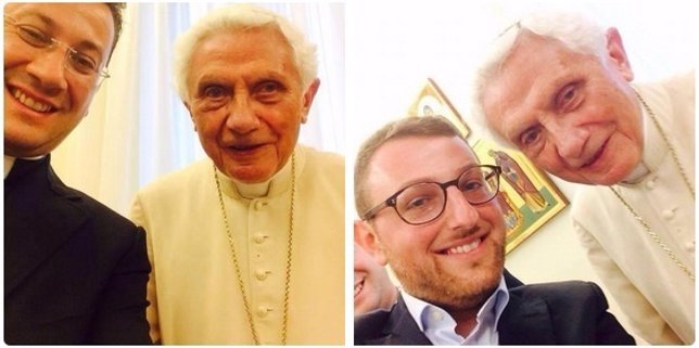 Selfie' de Benedicto XVI