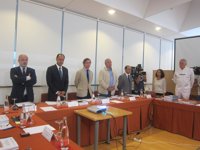 Comienza el Patronato de Altamira con un minuto de silencio por Emilio Botín