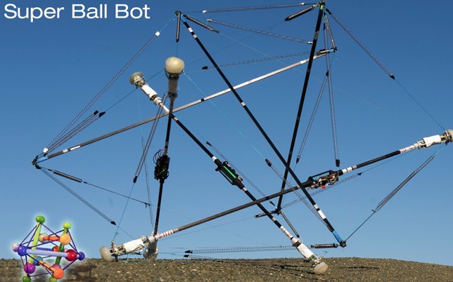 Robot plegable Super ball bot