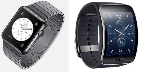 Smartwatches Apple Watch y Gear S de Samsung