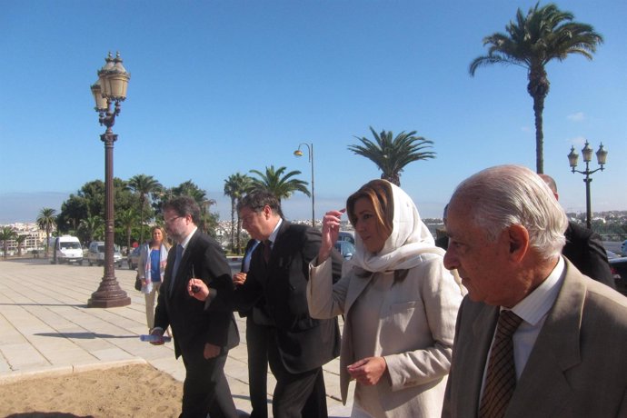 Susana Díaz, en su visita a Marruecos