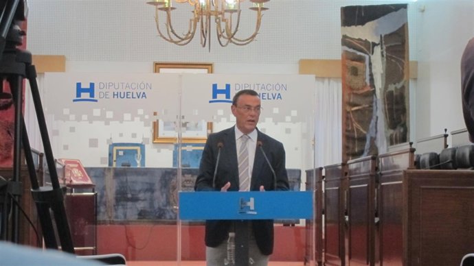 El presidente de la Diputación de Huelva, Ignacio Caraballo.