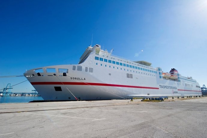 Buque Sorolla de Trasmediterranea