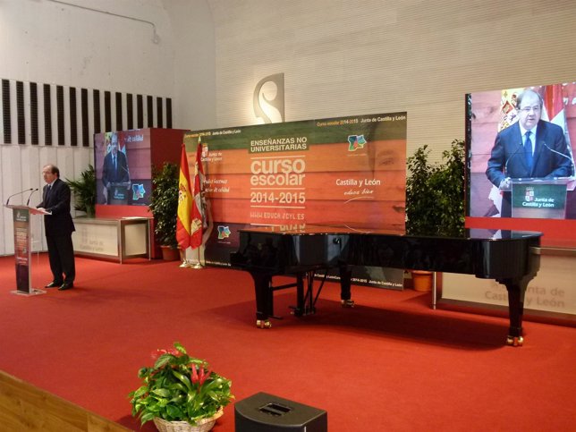 Herrera durante su intervención