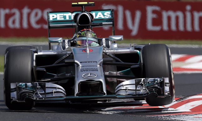 Nico Rosberg en el GP de Hungría