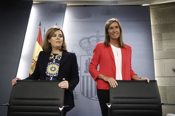 Soraya Saénz de Santamaría y Ana Mato