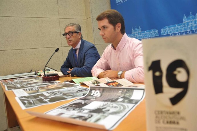 Pineda y Priego en la rueda de prensa