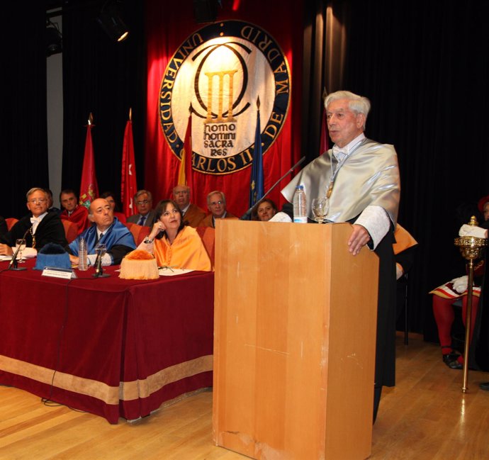 Vargas Llosa, Doctor Honoris Causa por la UC3M