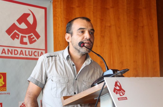 Secretario general del PCA, Jose Manuel Mariscal