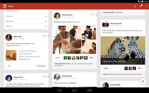 Google+ para Android 