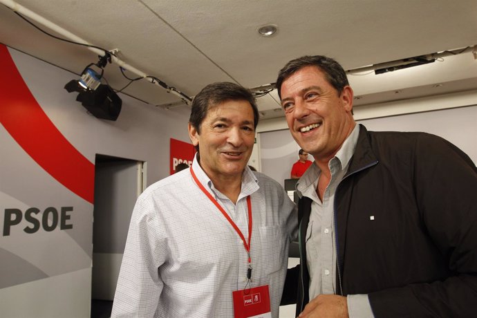 Javier Fernández (Asturias) y José Ramón Gómez Besteiro (Galicia)