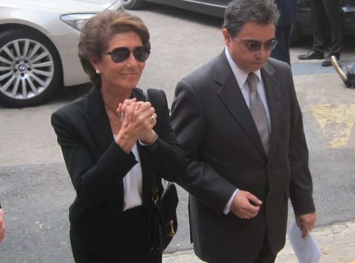 La esposa de Emilio Botín, Paloma O'Shea