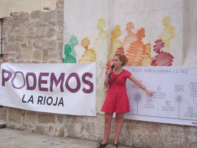 Asamblea de Podemos en Logroño